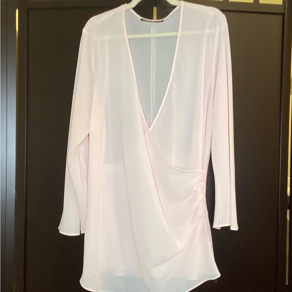 Ashley Stewart Soft Pink Top